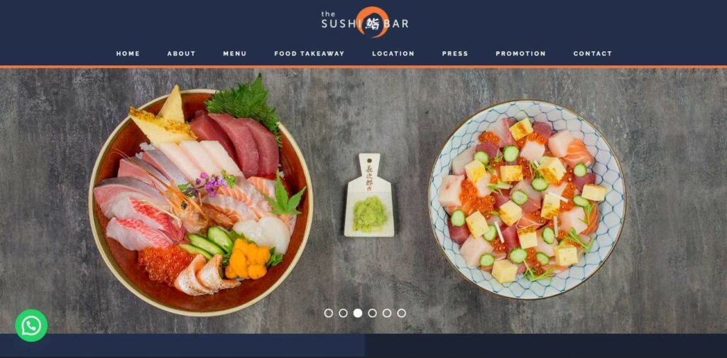 The Sushi Bar Homepage