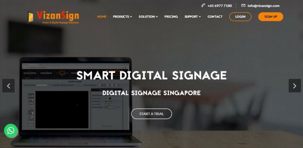VizanSign Homepage