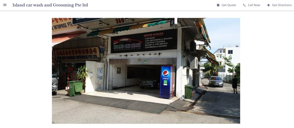 Island Car Wash and Grooming's Homepage