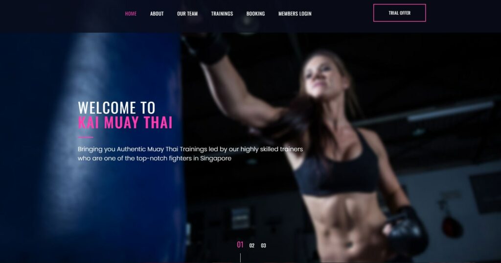 Kai Muay Thai's Homepage