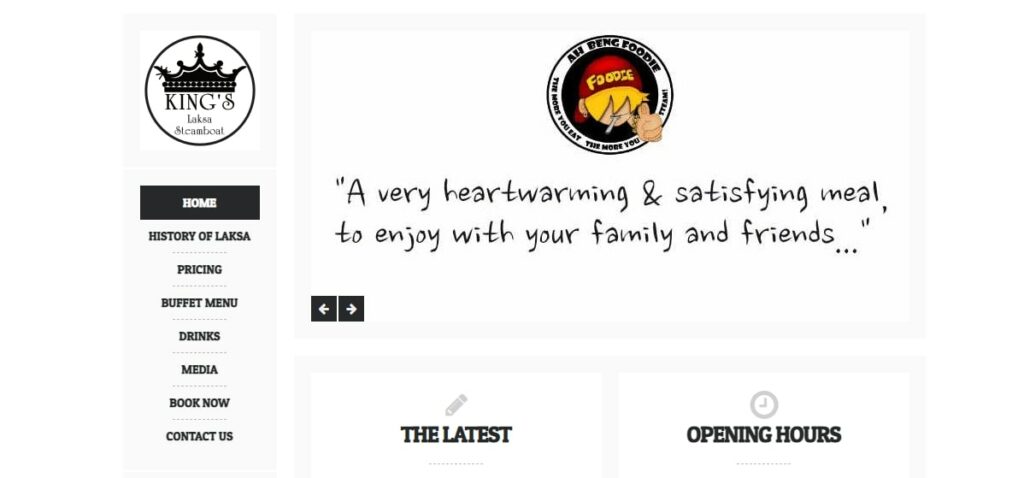King’s Laksa's Homepage
