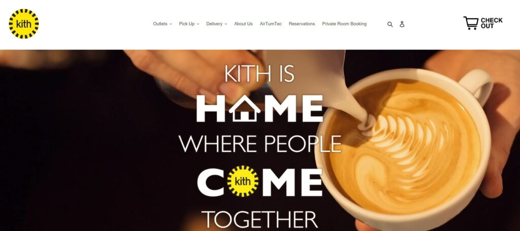 Kith Cafe's Homepage