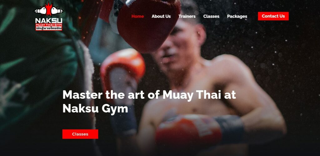 Naksu Muay Thai's Homepage