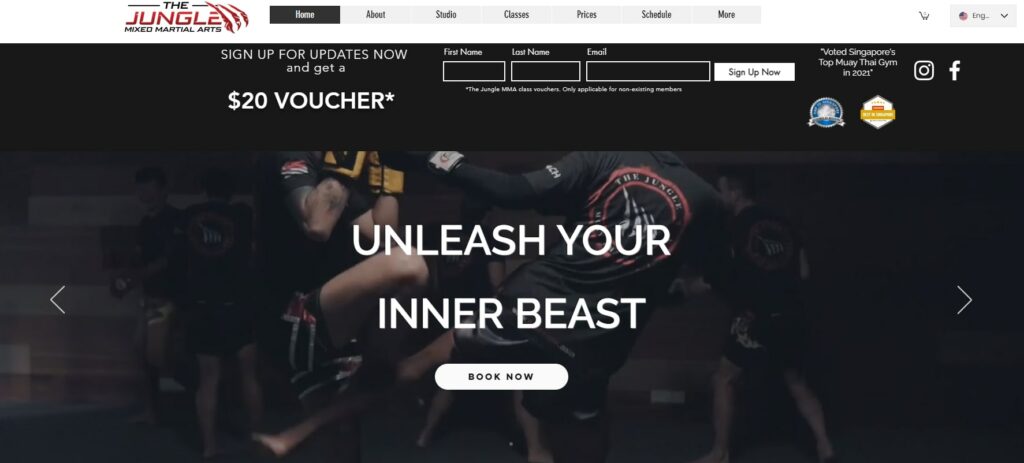 The Jungle MMA's Homepage