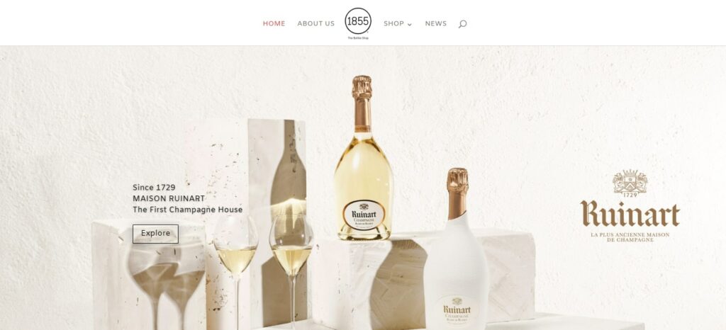 1855 The Bottle Shop's Homepage