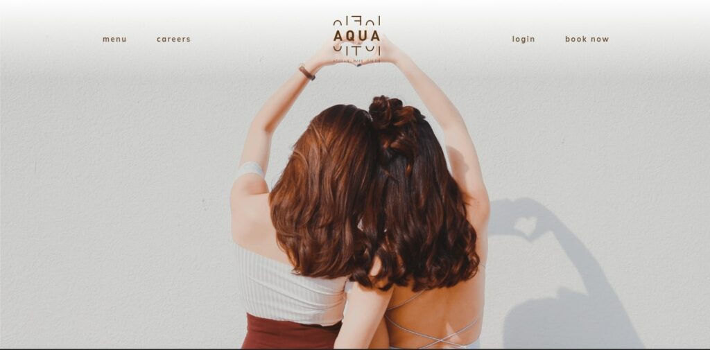 Aqua Hair Korean Salon's Homepage