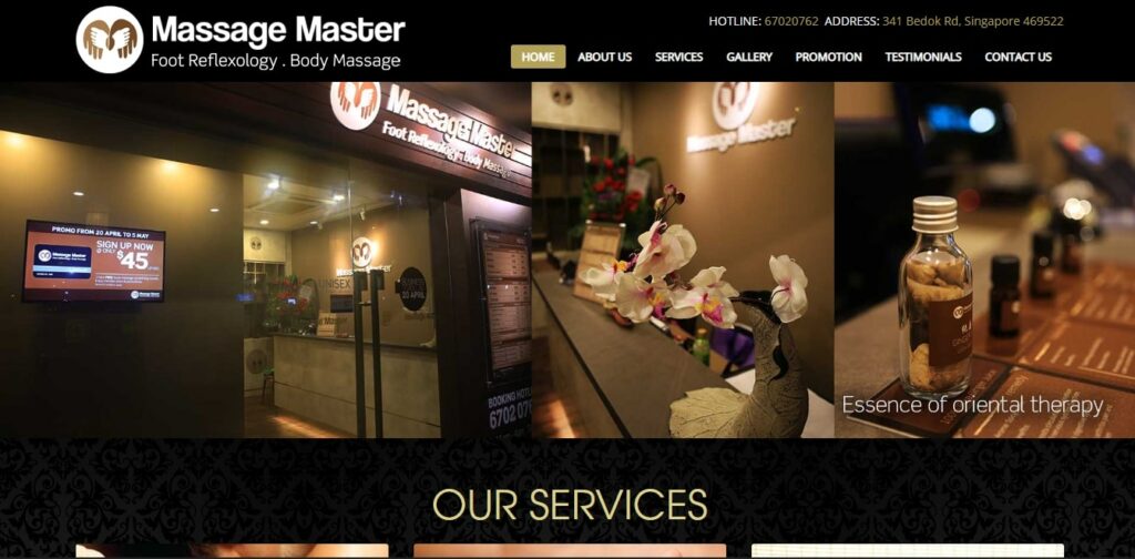 Massage Master's Homepage