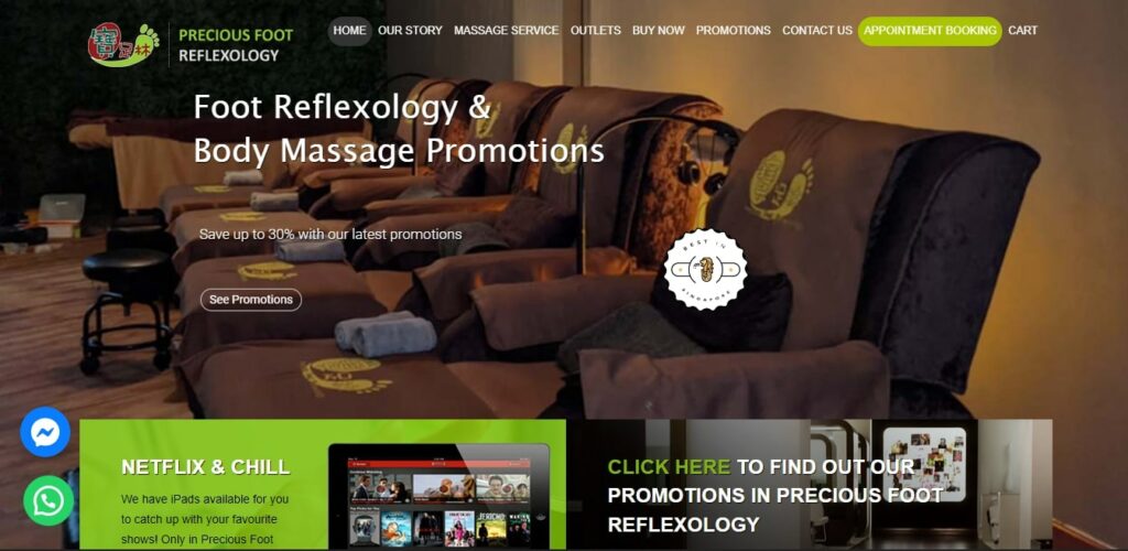 Precious Foot Reflexology's Homepage