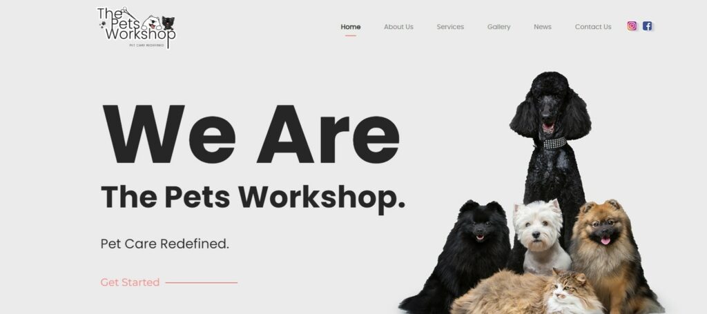 The Pets Workshop's Homepage