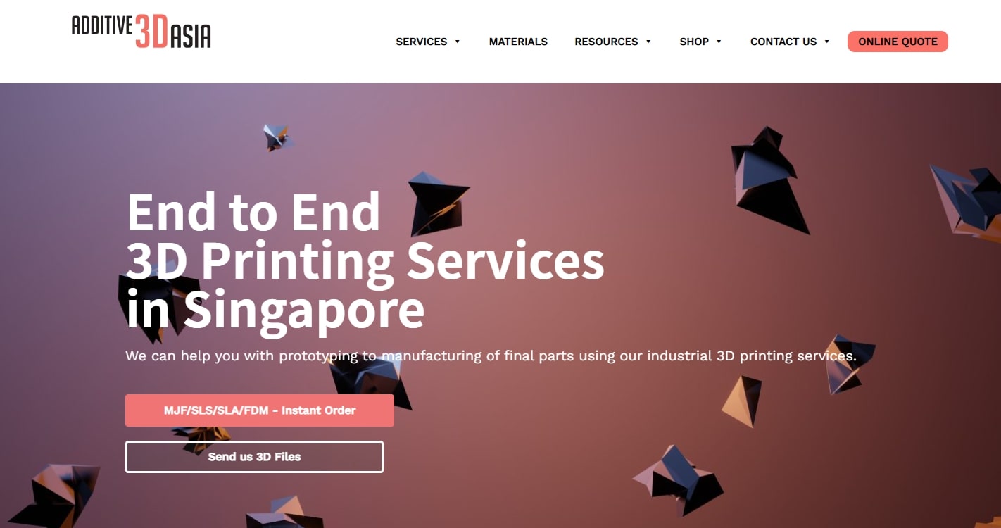 Top 6 3D Printing Services in Singapore [2026 ]