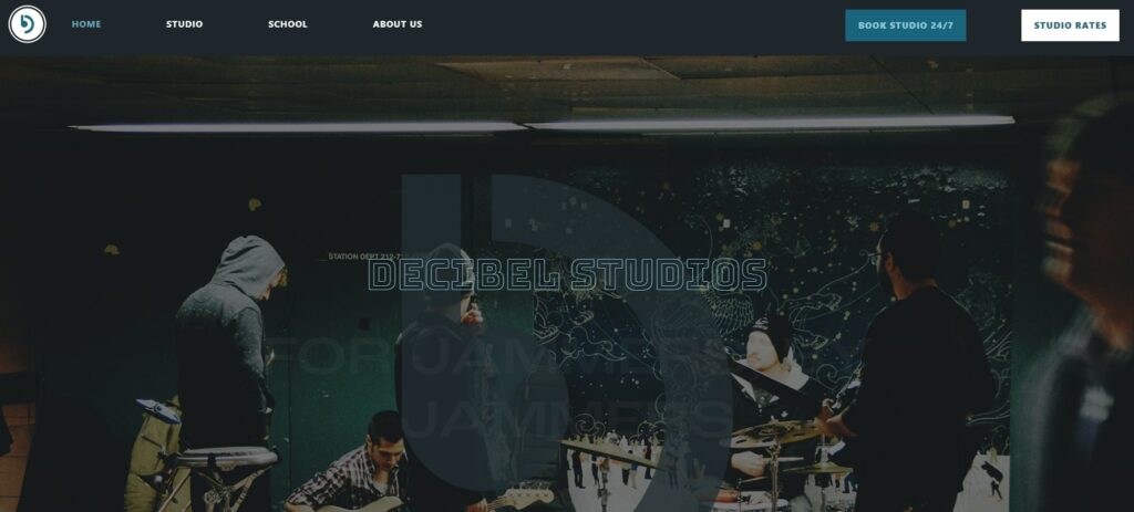 Decibel Studios's Homepage