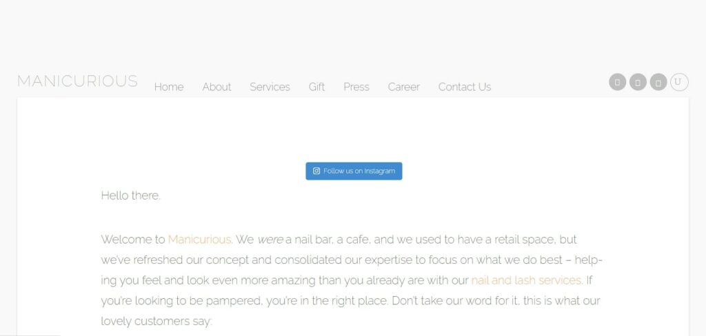 Manicurious's Homepage
