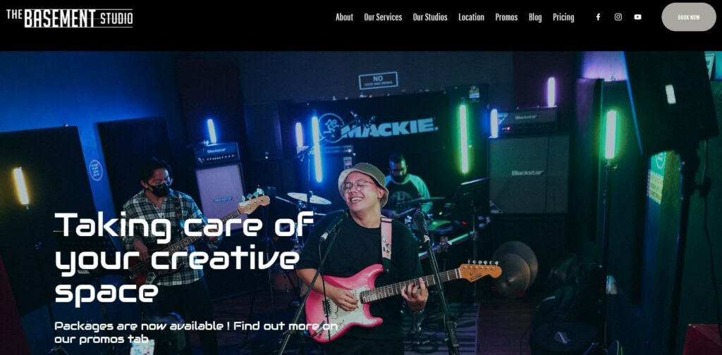 The Basement Studios's Homepage