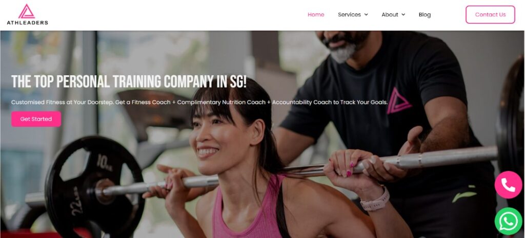 athleaders homepage