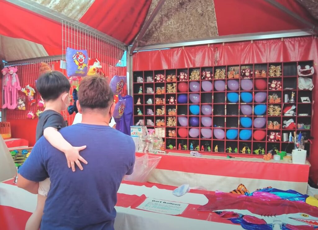 3. Play by the carnival. (2)