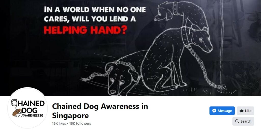Chained Dog Awareness SG