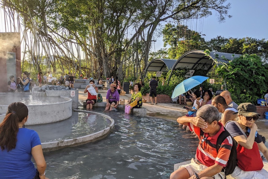 Experience Sembawang Hot Spring Park.
