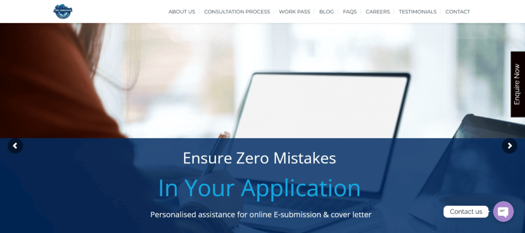 First Immigrations' Homepage
