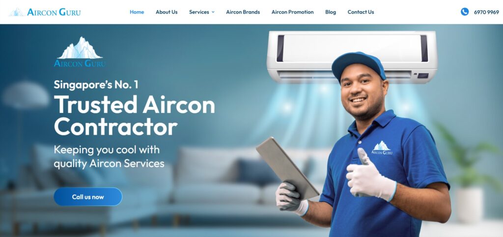 aircon guru homepage