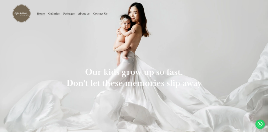 Rejin & Disha Photography homepage