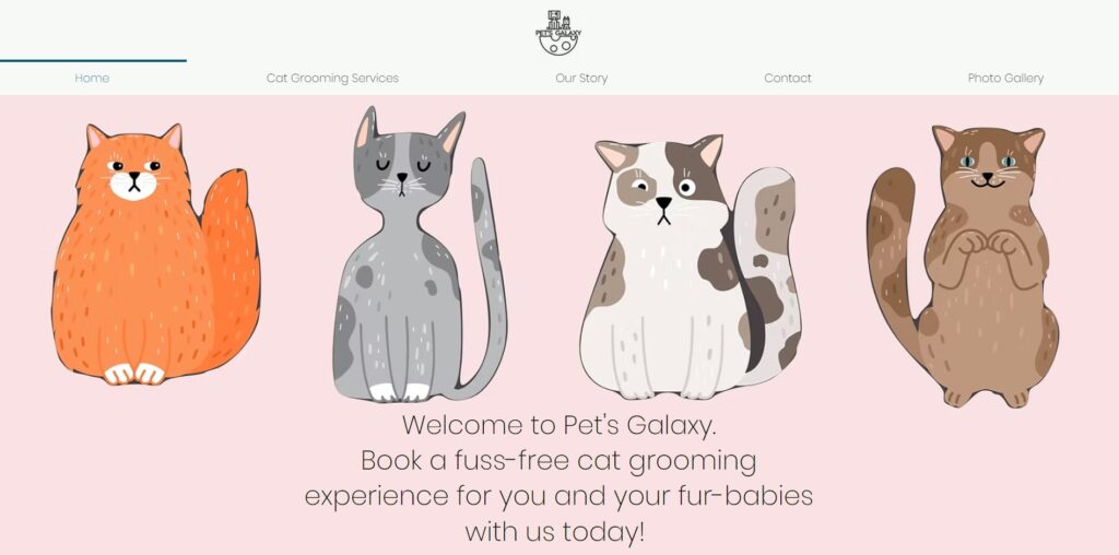 pets galaxy homepage