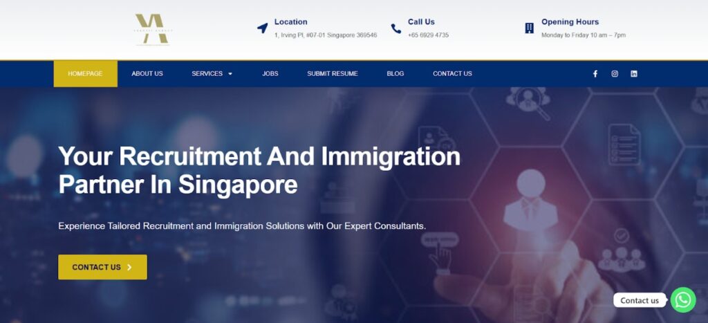 yuanyii agency homepage