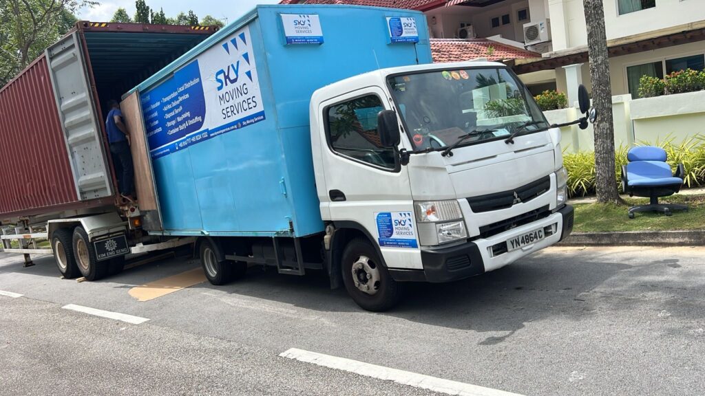 sky moving services banner