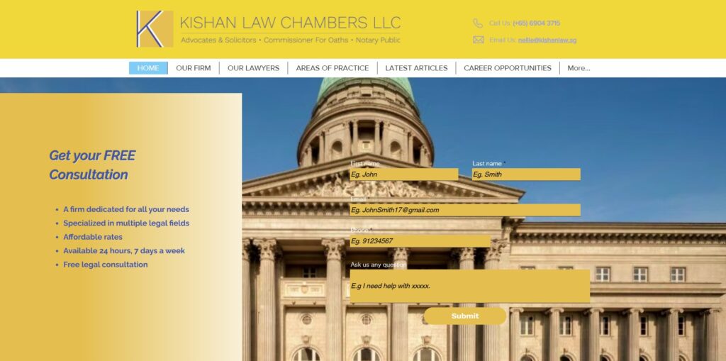 Kishan Law Chambers LLC