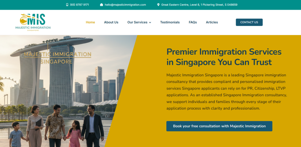 Majestic Immigration Singapore